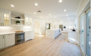 Remodeled open space kitchen - general contractors atkinson nh
