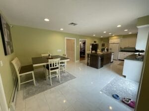 Pre-remodeling open space kitchen - general contractors atkinson nh