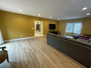 Living room pre remodeling - home additions atkinson nh