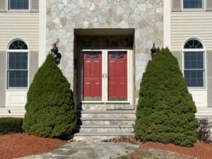 Entrance before remodeling general contractors windham nh