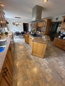 Kitchen before remodeling - in law apartment additions salem nh