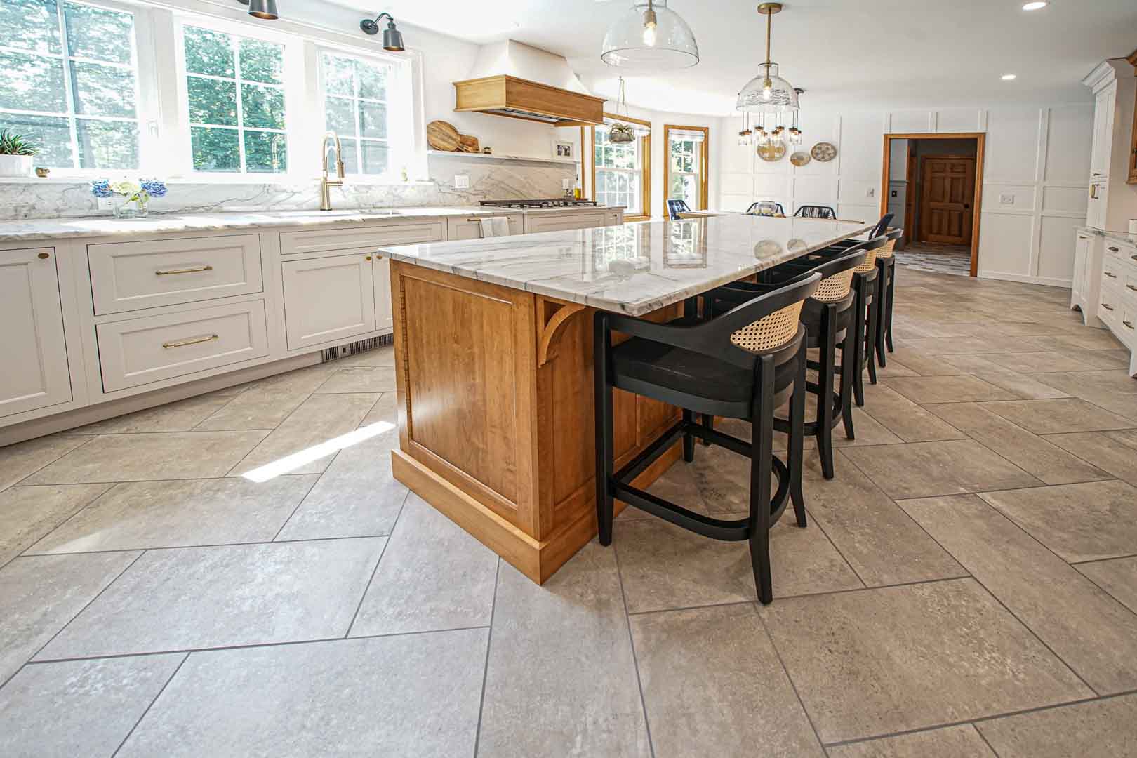 Remodeled modern kitchen - in law apartment additions atkinson nh