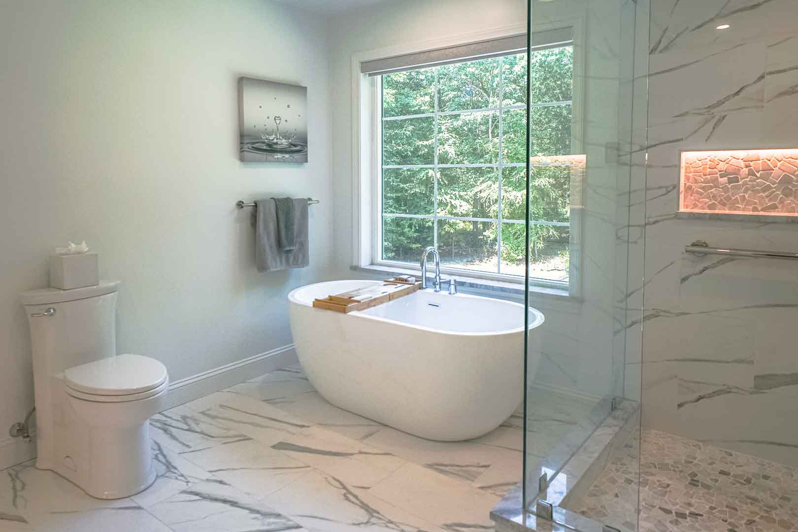 Remodeled bathroom - general contractors pelham nh