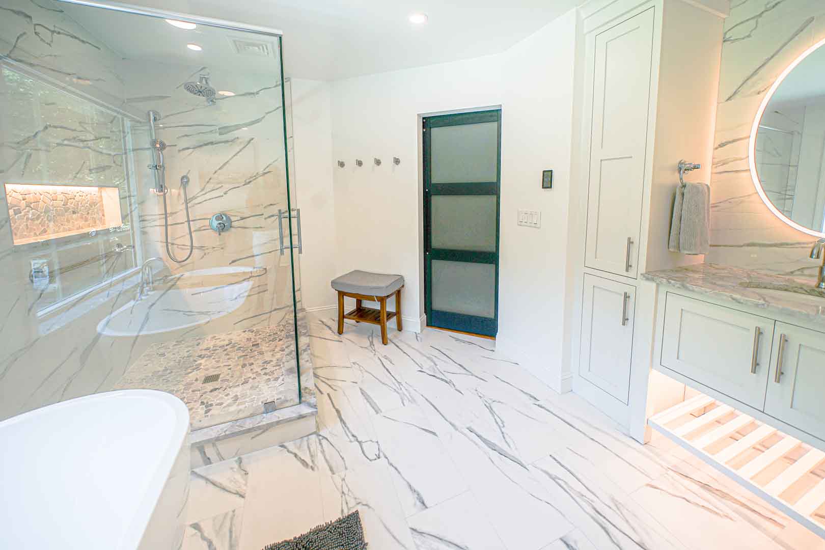 Remodeled bathroom - in law apartment additions pelham nh