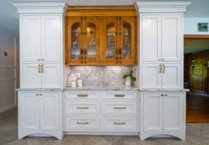 Remodeled beverage area - kitchen renovations auburn nh