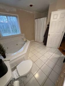 Bathroom before remodeling - general contractors windham nh
