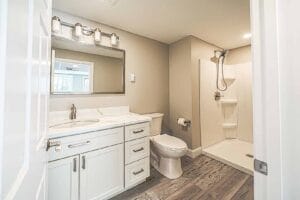 Remodeled bathroom - general contractors salem nh