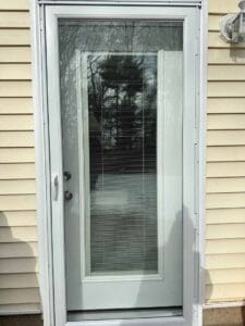 Remodeled entry door - home additions pelham nh