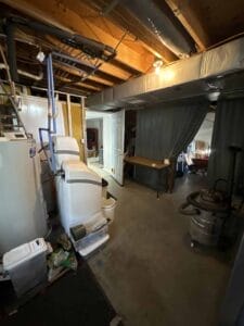 Kitchen space before - home additions atkinson nh