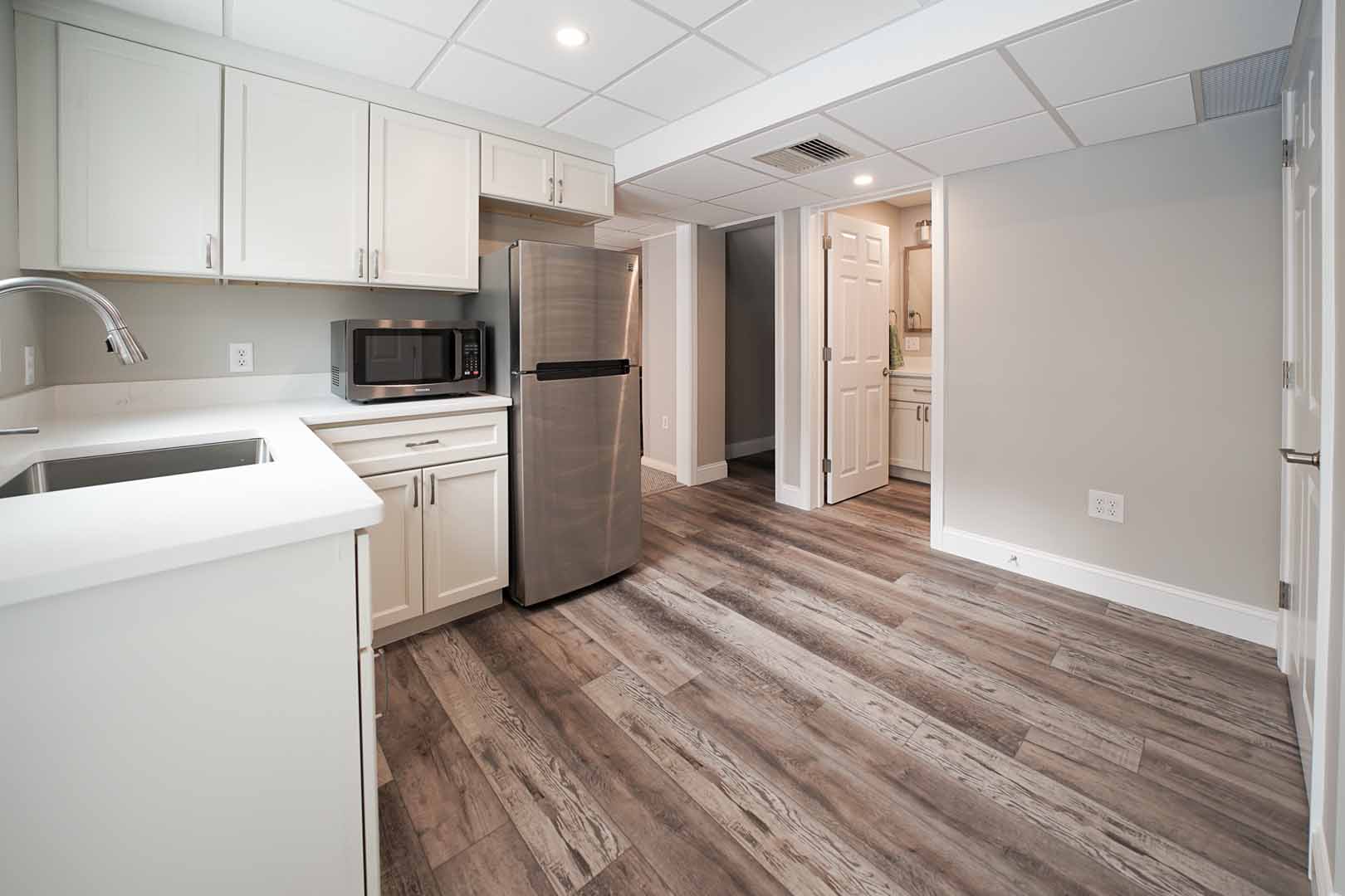 Remodeled kitchen space - general contractors auburn nh