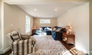 Remodeled living room - in law apartment additions auburn nh